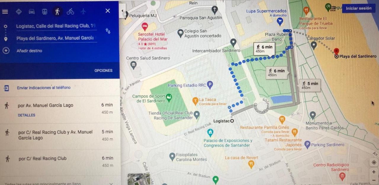 Pisos Sardinero Apartment ซานตานเดร์ ภายนอก รูปภาพ